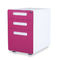 Tủ tài liệu bằng thép ISO14001 ODM, Tủ tài liệu bên cạnh 3 ngăn kéo có khóa
