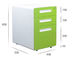 4 ngăn kéo Tủ hồ sơ văn phòng ISO9001 0,4mm đến 1,2mm