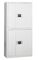 Khóa thông minh điện tử Tủ bí mật ISO9001 Hai cửa dọc màu trắng