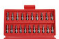 21 chiếc màu đỏ Bộ công cụ cơ khí 13 chiếc có tủ kim loại