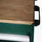Hộp dụng cụ di động ISO14001 màu xanh lá cây có ngăn kéo, tủ lưu trữ dụng cụ bằng kim loại